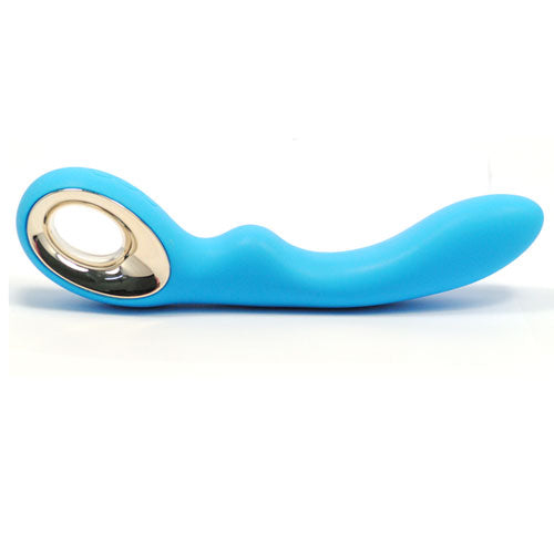 NutBustersXXX Sex Toys Veo G-Spot Vibrator Blue Dildo Rechargeable waterproof 