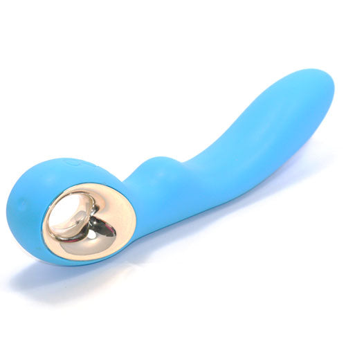 NutBustersXXX Sex Toys Veo G-Spot Vibrator Blue Dildo Rechargeable waterproof 