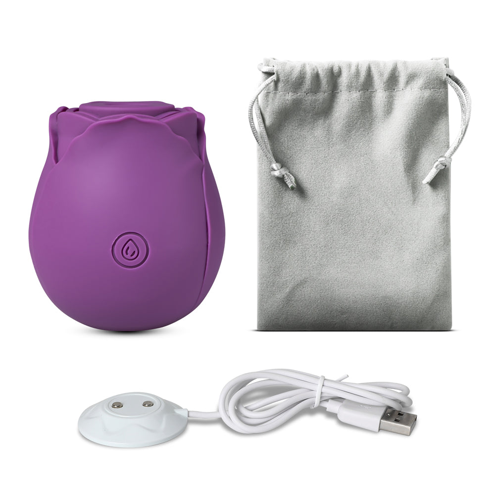 Rose Bud Vibrator- Purple