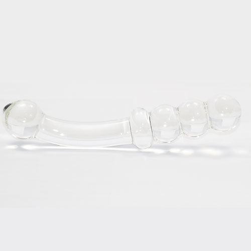 NutBustersXXX Sex Toys Ripple Glass Dildo Ridge 