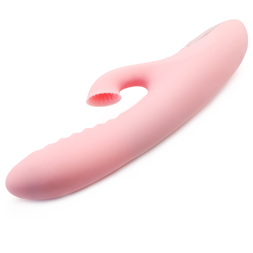 NutBustersXXX Sex Toys Pink Wave Rabbit Vibrator Suction Clit Dildo 